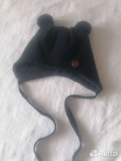 Шапка BabyGo на мальчика, 3-6 месяцев