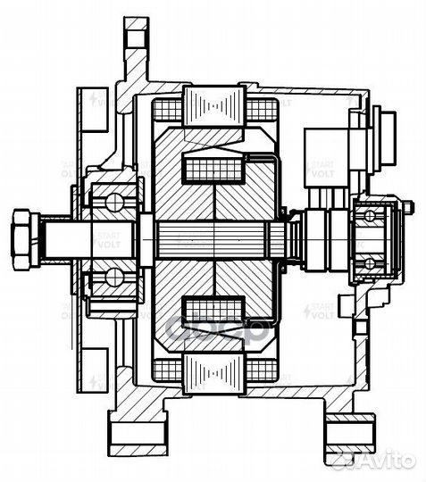 Генератор 80A Renault Trucks Premium (96) с дв