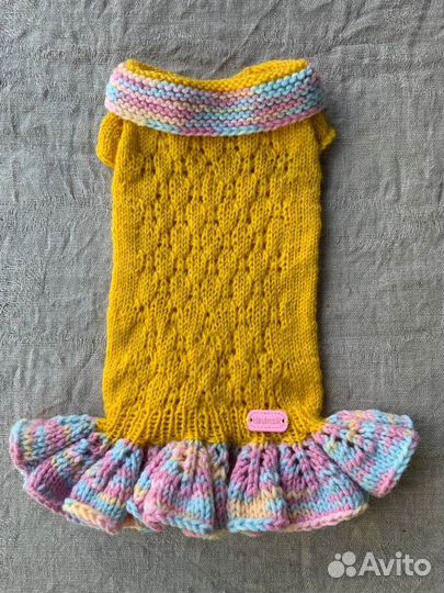 Платье летнее ажурное для животных