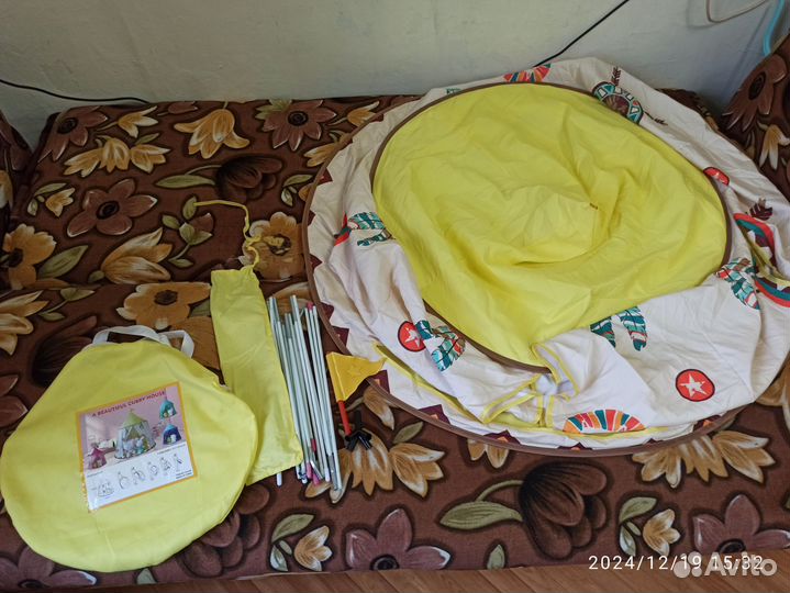 Детский игровой домик палатка 