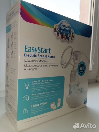 Молокоотсос электрический Canpol Babies