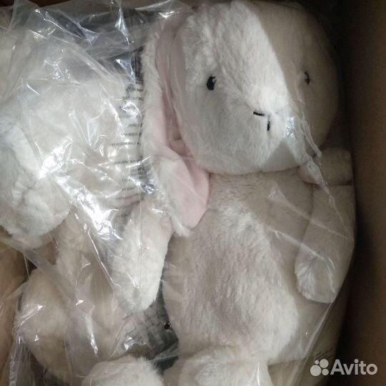 Мягкая игрушка зайчик hm home. Новый