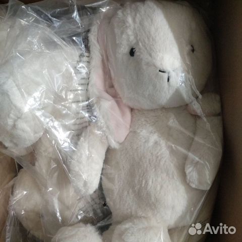 Мягкая игрушка зайчик hm home. Новый
