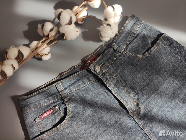 Джинсовая юбка 48 50