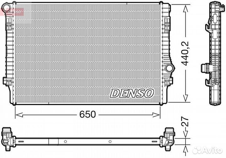 Радиатор DRM32049 Denso