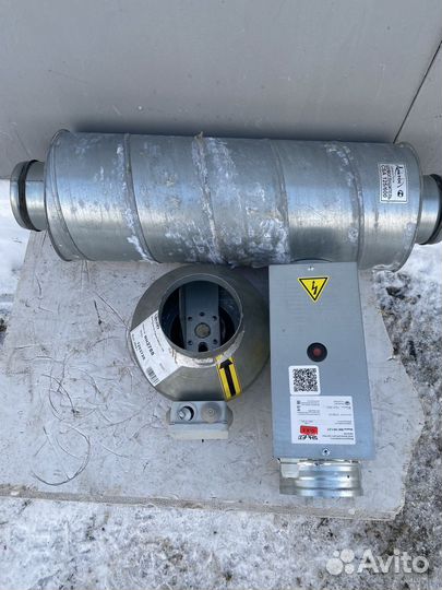 Приточная вентиляция с подогревом 125 б/у