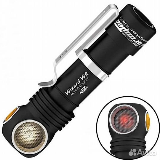 F06901W Фонарь Armytek Wizard C2 WR Magnet USB Теп