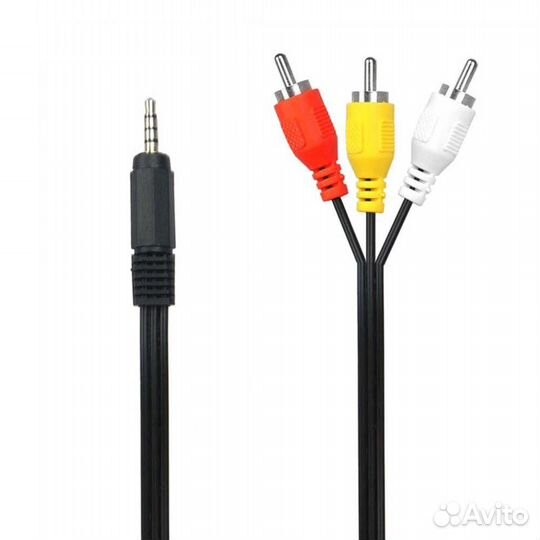 Кабель Audio-Video 3RCA) trrs 3.5 mm
