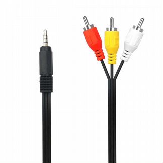 Кабель Audio-Video 3RCA) trrs 3.5 mm