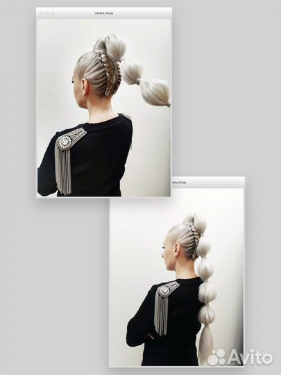 Косы с канекалоном