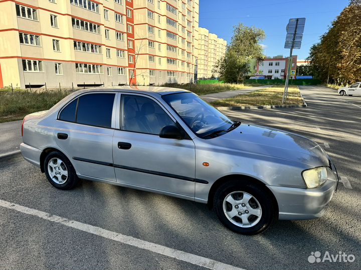 Hyundai Accent 1.5 МТ, 2004, 199 890 км