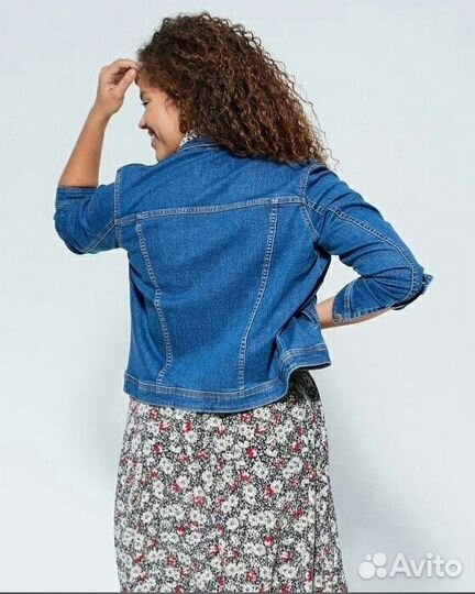 Джинсовая куртка Violeta by Мango на 46/48 размер
