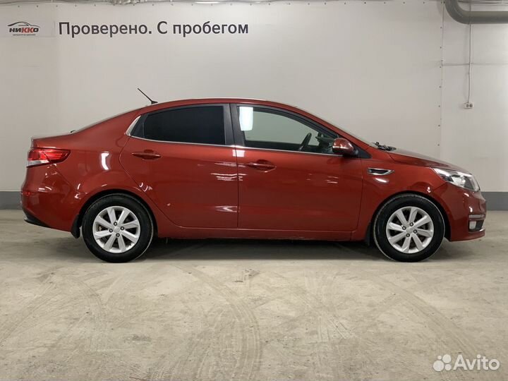 Kia Rio 1.6 AT, 2016, 128 015 км