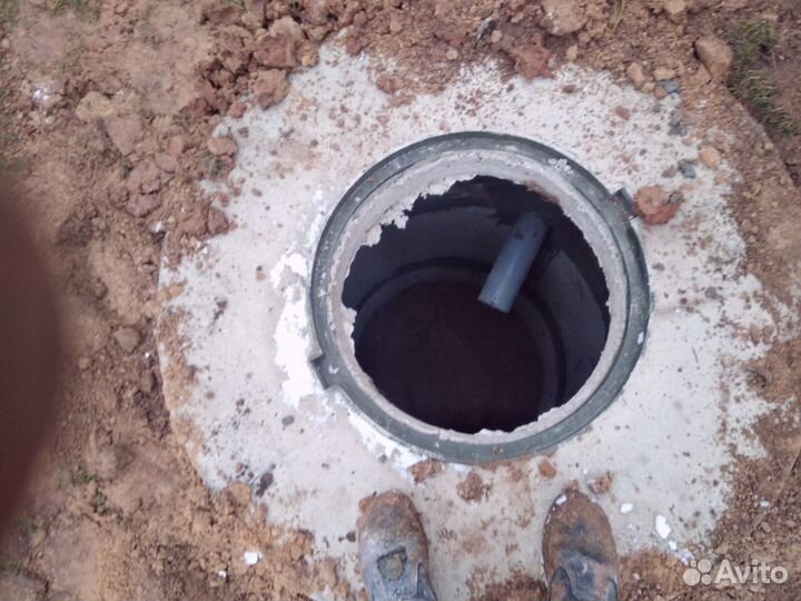 Септик под ключ из жби колец