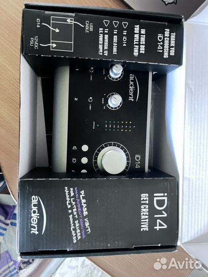 Звуковая карта audient mki