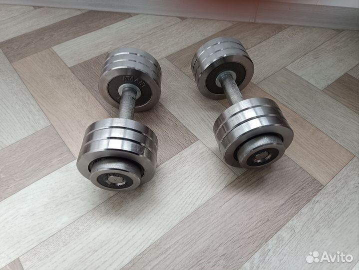 Гантели разборные