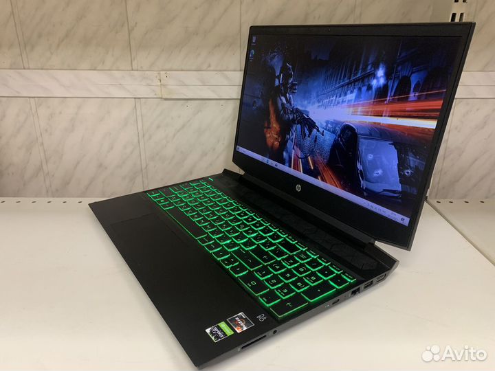 Игровой ноутбук HP pavilion gaming 15.6 R5/GTX1650