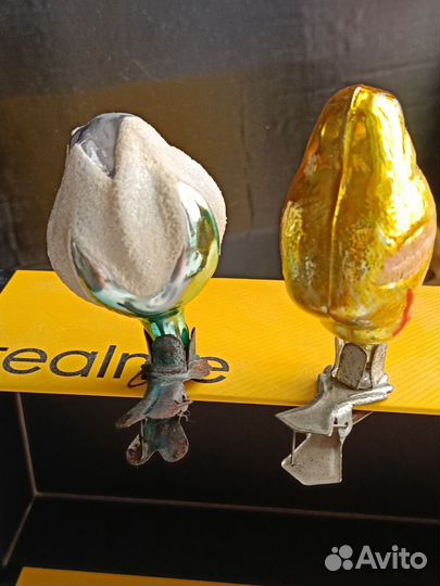 Елочные игрушки СССР на прищепке