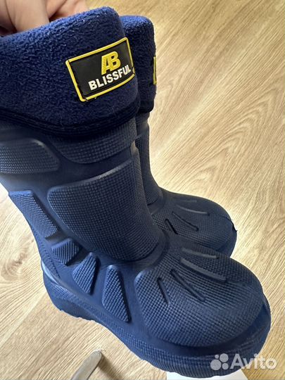 Детские резиновые сапоги