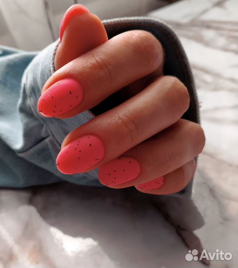Маникюр наращивание