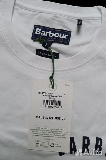 Футболка Barbour оригинал / S