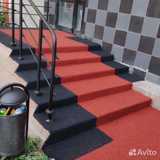 Покрытие из резиновой крошки