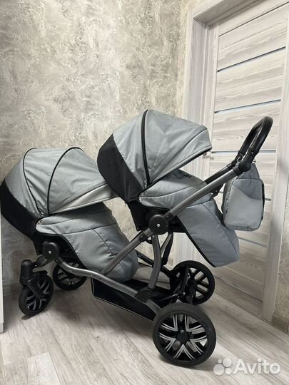 Коляска для двойни legacy mira 2 в 1