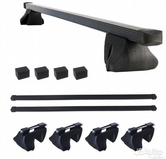Багажник на рейлинги Opel Zafira