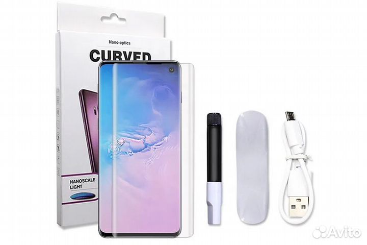 Защитное стекло Samsung Galaxy S10 Plus/G975F UV