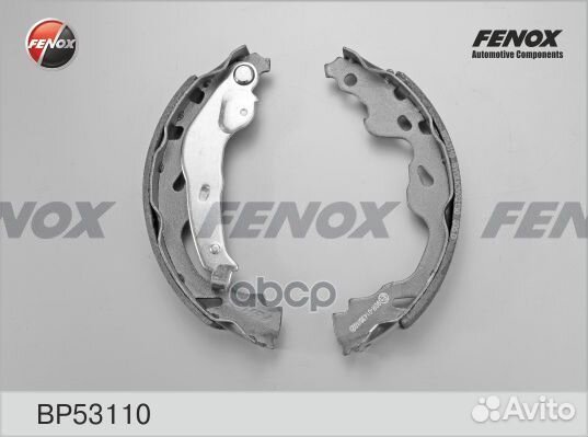 Колодки торм. bp53110 fenox