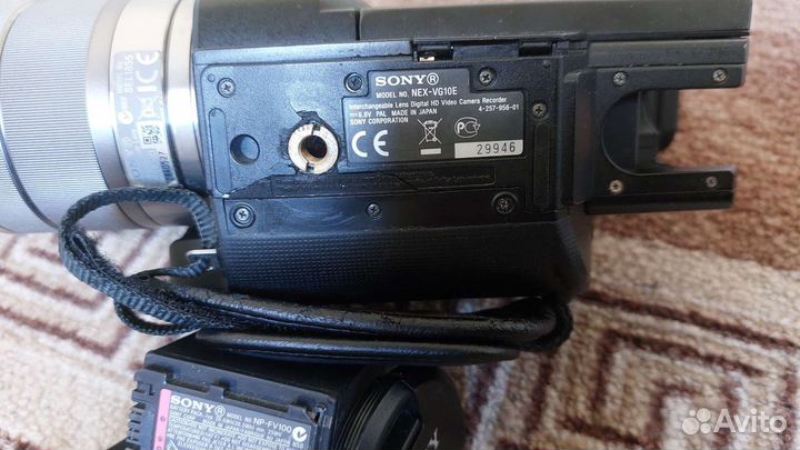 Sony nex vg10