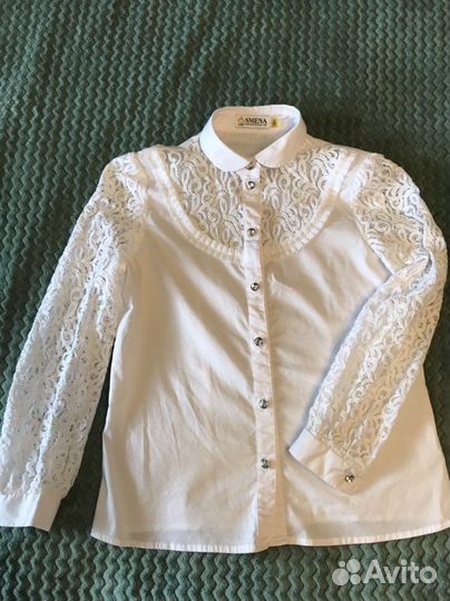 Школьная парадная блузка 158