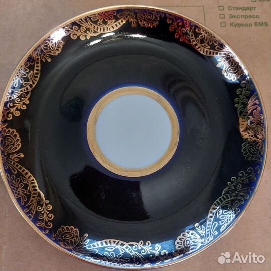 Чайный сервиз СССР лфз кобальт