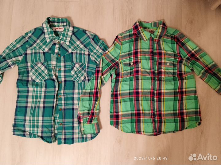Рубашки на девочку 10-12 лет