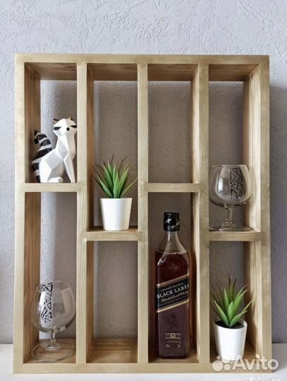 Винная полка (винница), стеллаж, мини-бар