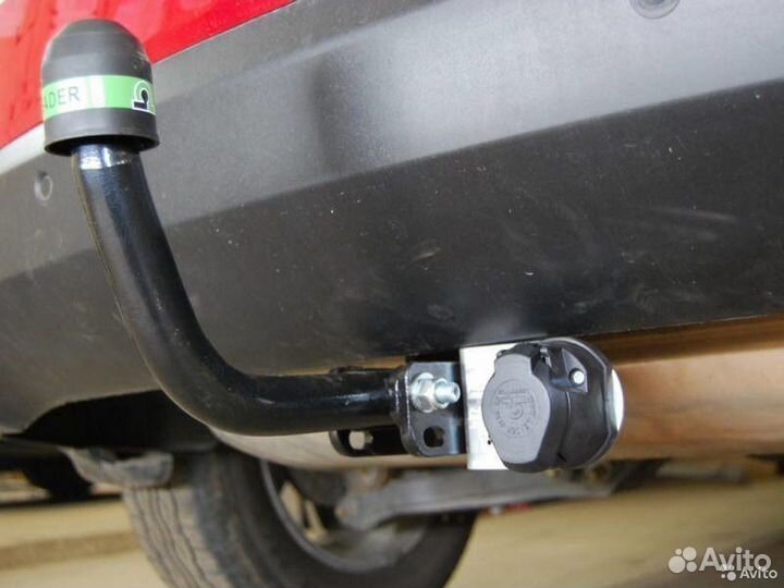 Фаркоп для Хендай ix35 2010-2015 без выреза бампер