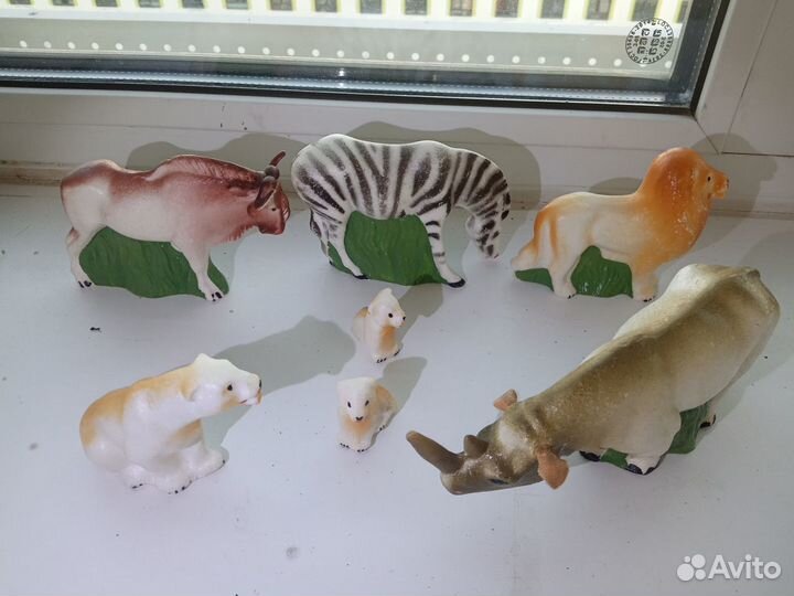 Зоопарк из папье маше Осташевская фабрика