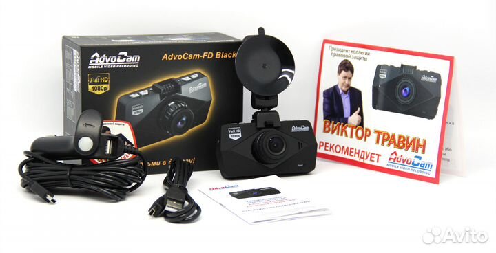 Новые видеорегистраторы AdvoCam FD Black / GPS