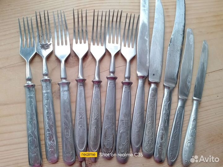 Вилки и ножи артель им. Кирова