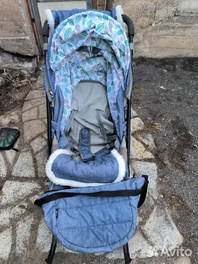 Коляска санки