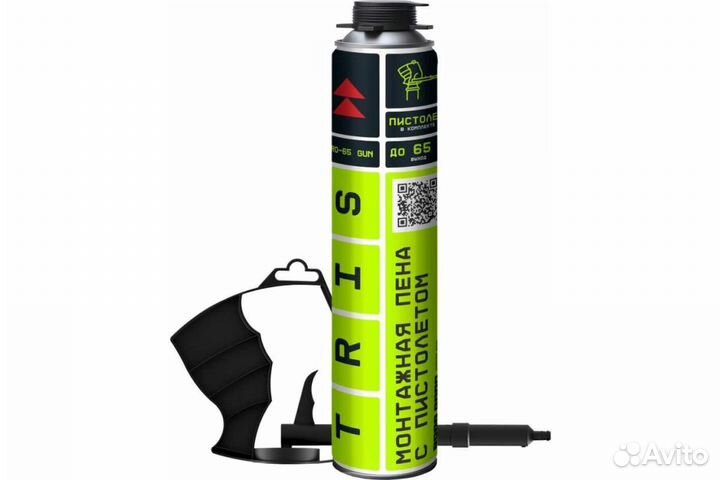 Профессиональная монтажная пена (с пистолетом в ко