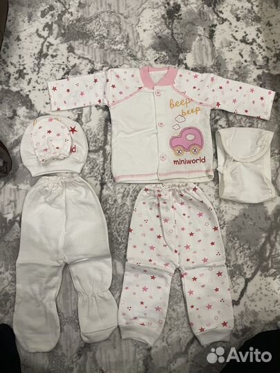 Вещи для новорожденных и старше