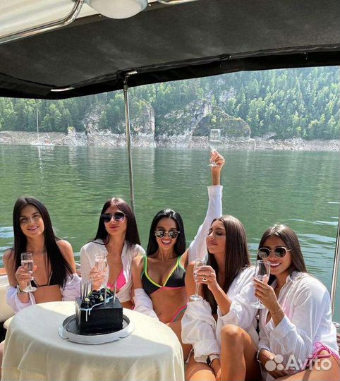 Прогулка по енисею/прокат катера,яхты в красноярск