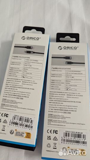 Кабель usb type-c Orico