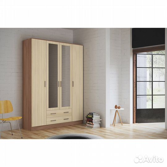 Шкаф 4х-створчатый 