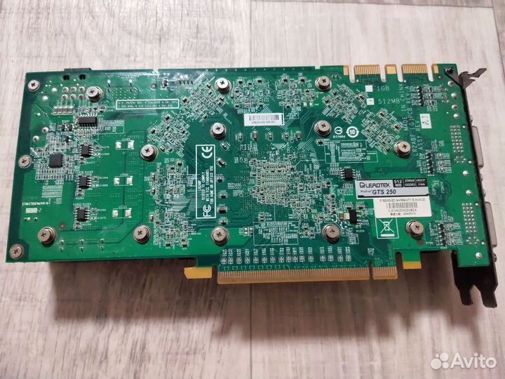Leadtek GTS250 на запчасти