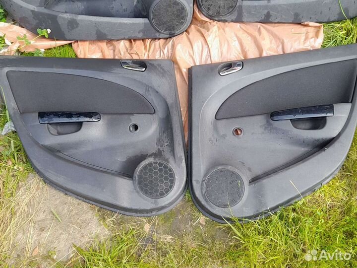 Обшивка дверей Опель Корса D