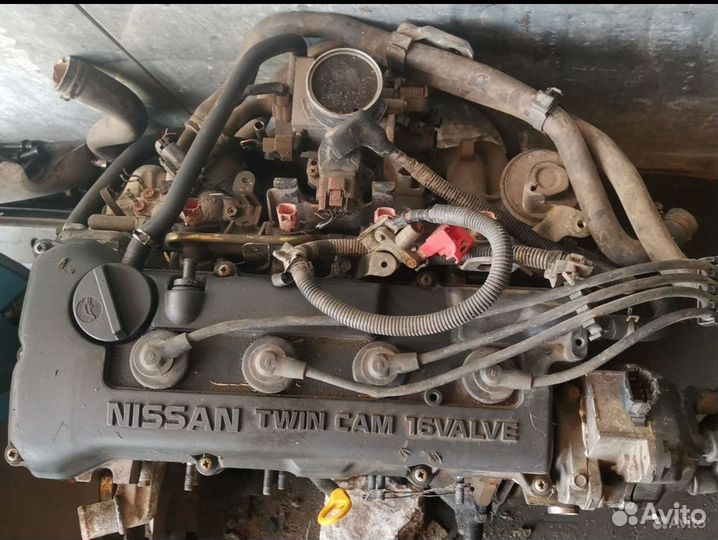 Двигатель по частям Nissan Pulsar, almera n15, 1.5