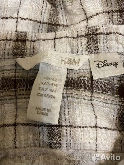 Рубашки детские h&m