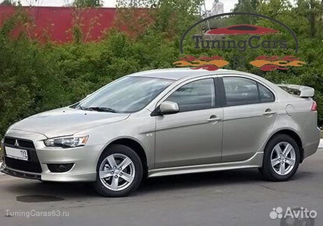 Пороги 2.0 Mitsubishi Lancer X (2007-2016)